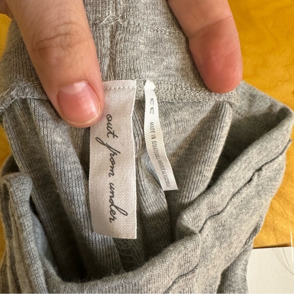 Urban Outfitters Out From Under Lived in Flare Sweatpants Gray Medium NWT - Picture 4 of 10